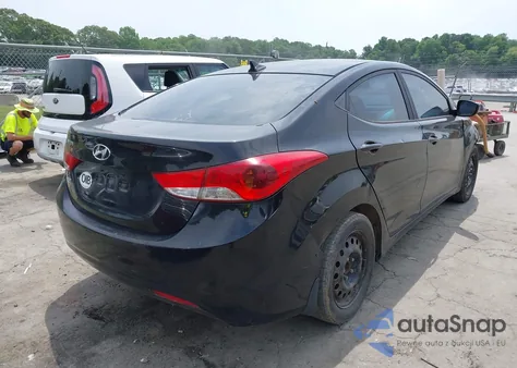 2013 Hyundai Elantra Gls из США, поврежденный, VIN KMHDH4AE8DU569216